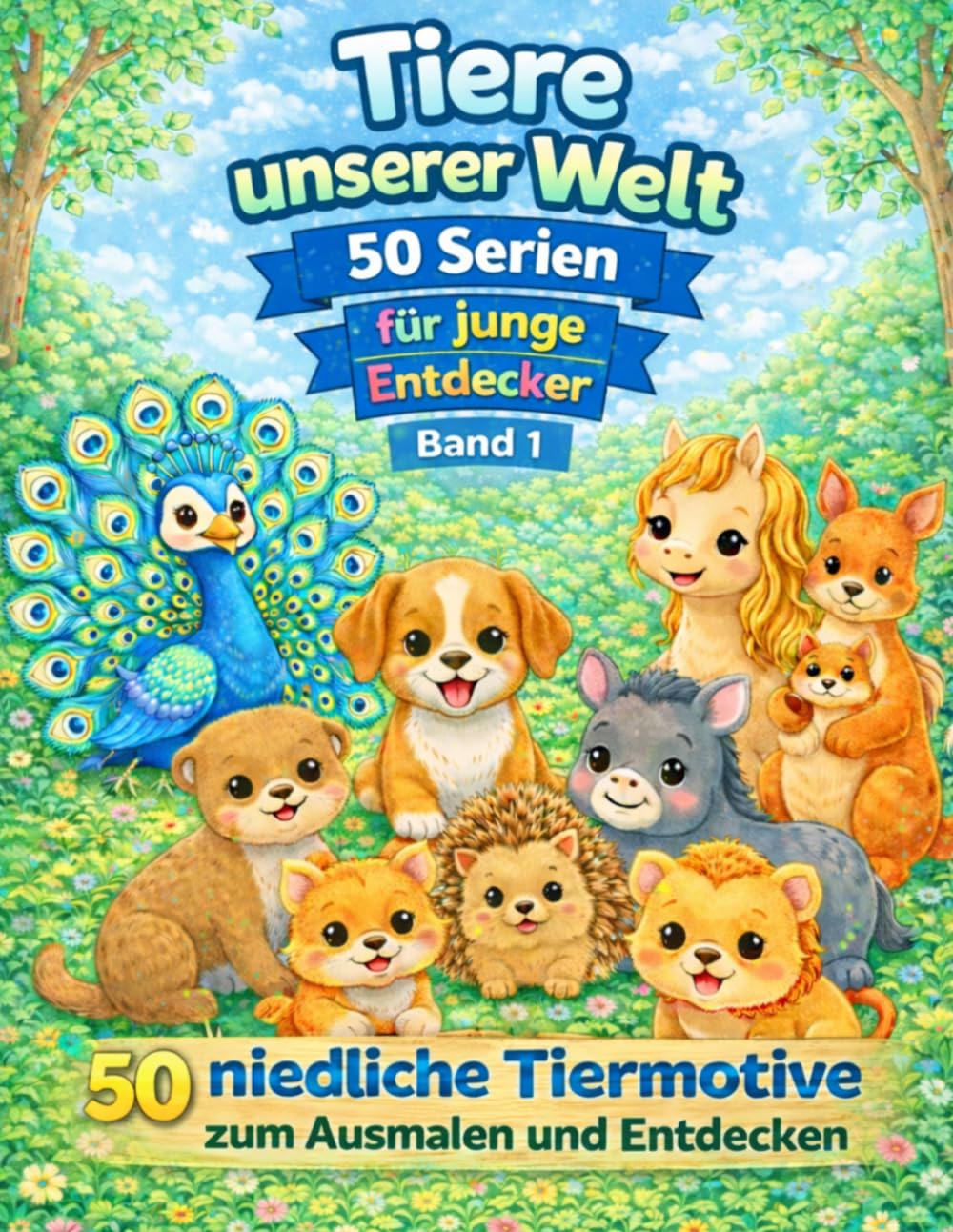 Tiere unserer Welt für junge Endecker ab 3 jahren: 50er Serie / Tiernamen / Band 1 (Tiere unserer Welt / jungen Endecker ab 3 Jahren / Tiernamen)