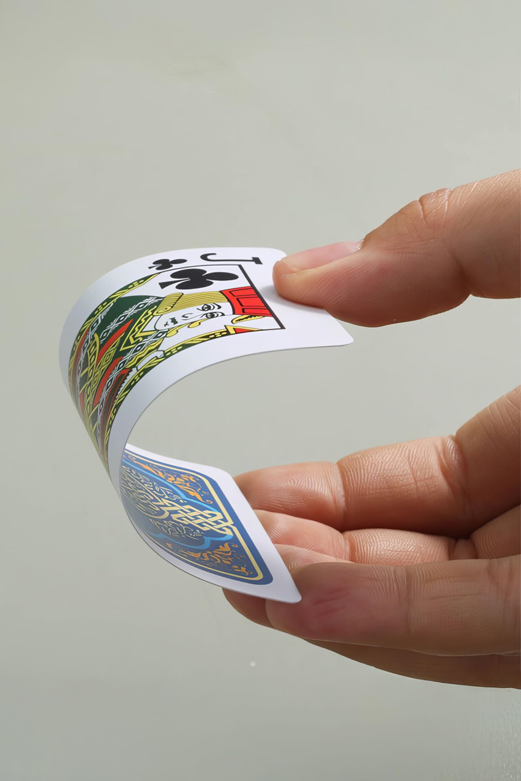 Mavi Pvc Plastik Su Geçirmez iskambil Poker Oyun Kağıdı rd60mv
