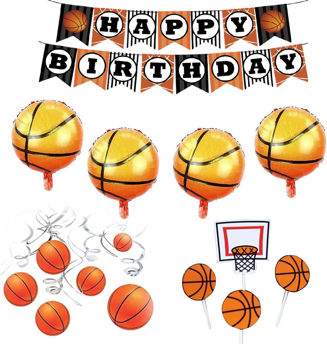 Amazon.co.jp: バスケットボール 誕生日 飾り付け basketball スポーツ