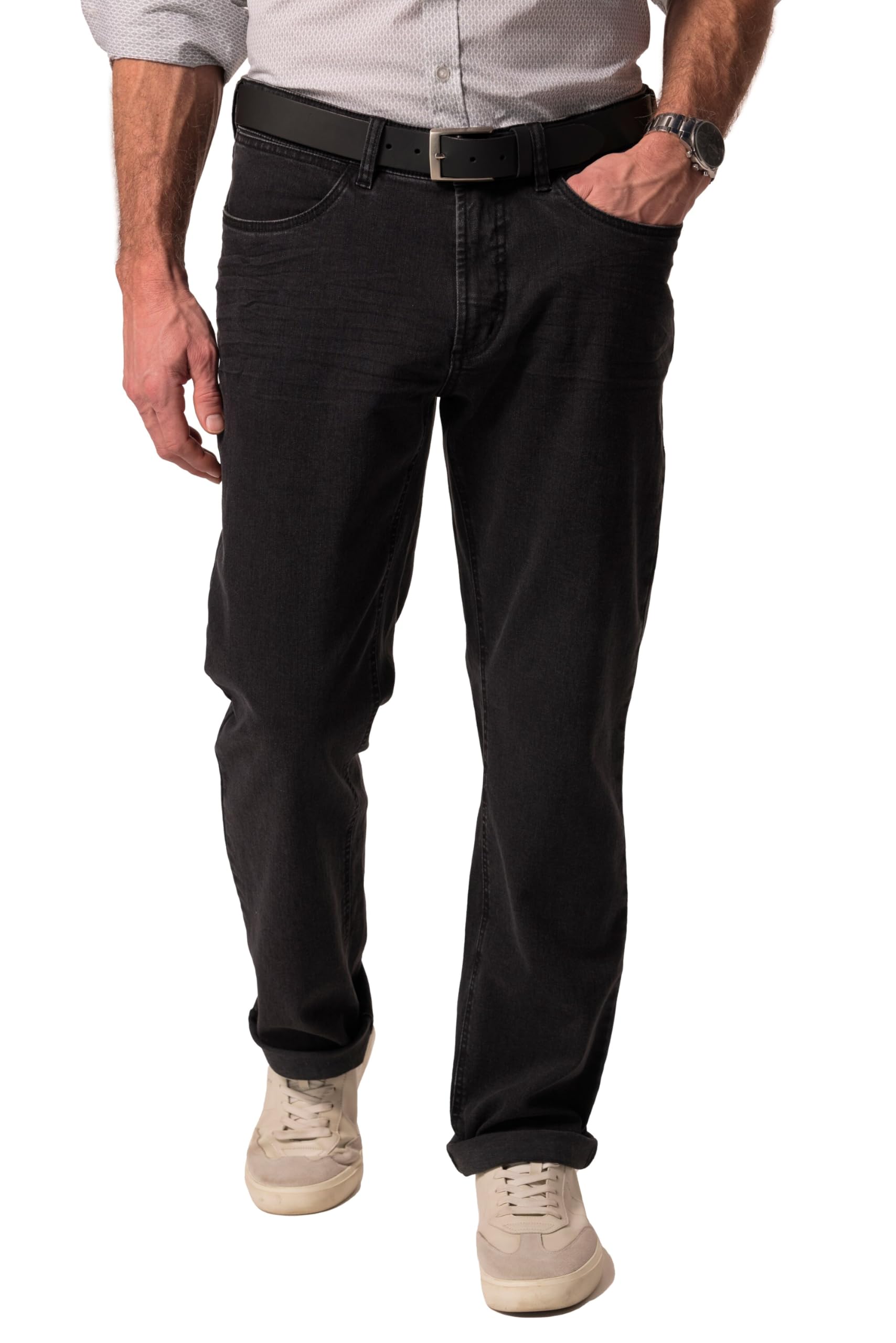 Boston Park Herren große Größen Übergrößen Menswear L-8XL Jeans FLEXLASTIC®, Bauchfit, Regular Fit, 5-Pocket 839826