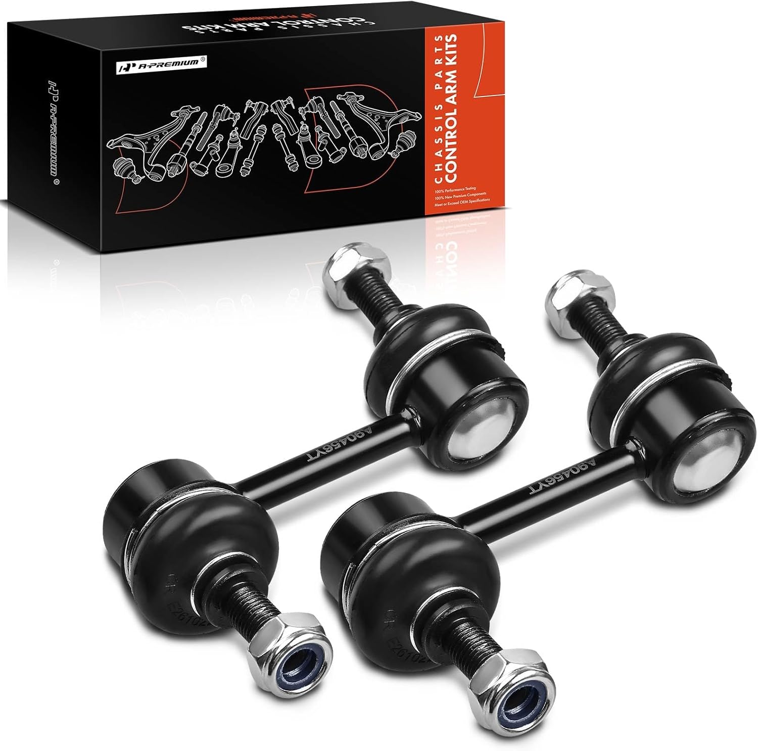 A-Premium Front Sway Bar End Link Kit for Honda Accord & Acura TSX