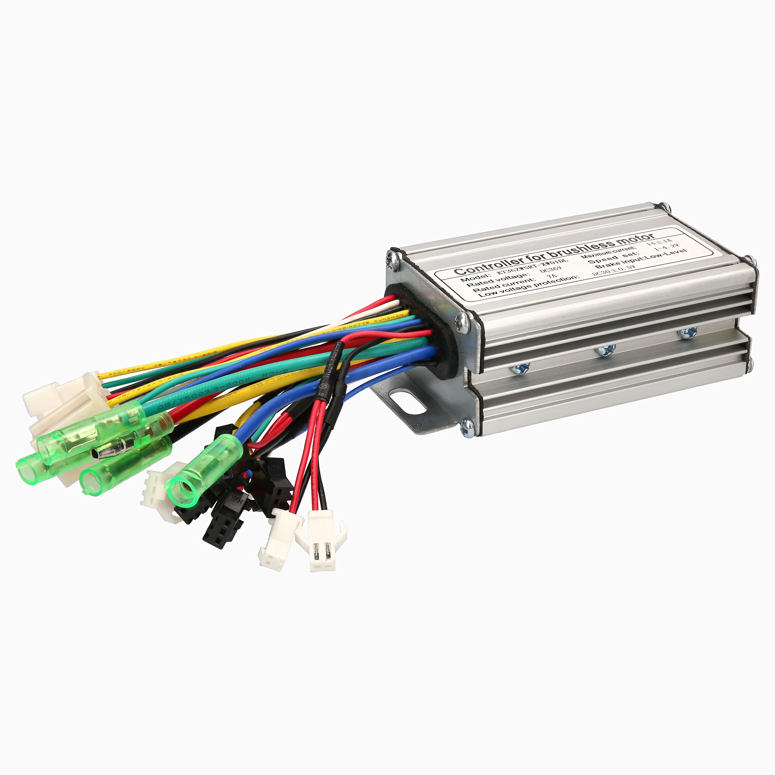 Bezszczotkowy Sterownik Professional, Z Funkcj± Cofania, Sterownik Momentu Obrotowego, Jednostka Steruj±ca, 36V, 250W, E-Bike, Rower Elektryczny, Pedelec, Skuter
