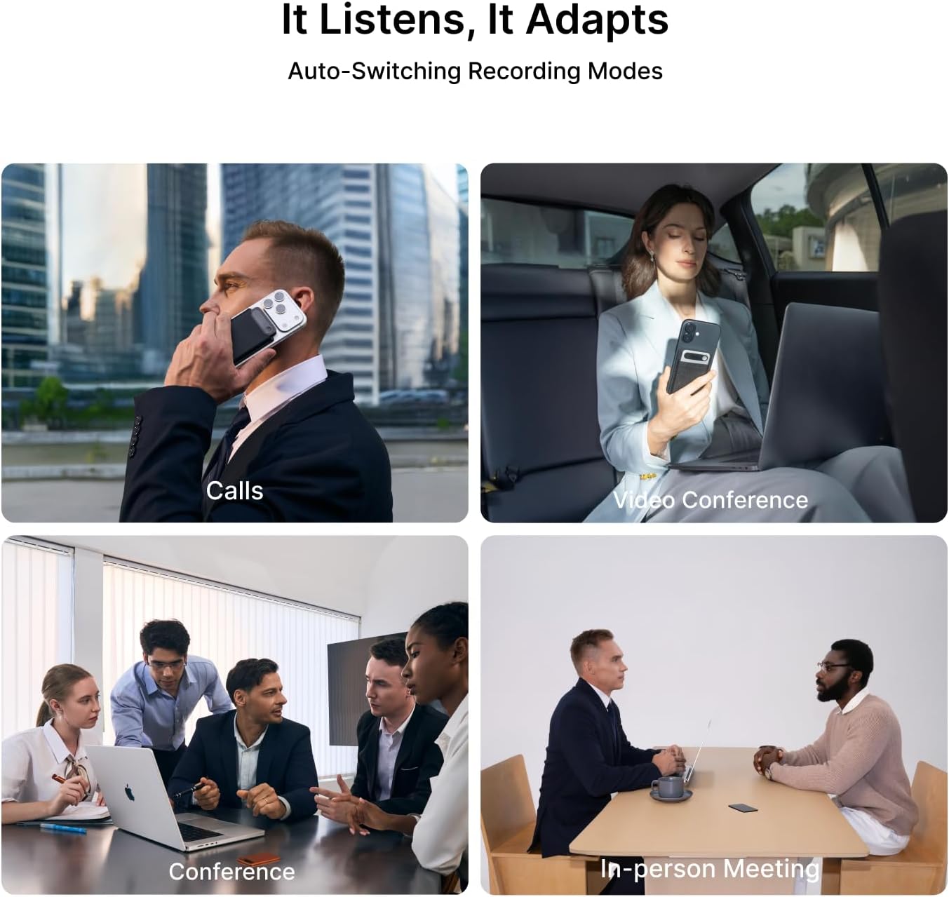 Comulytic Note Pro AI Voice Recorder, 64GB, Unlimited Transcribe & Summarize, 113 Languages, Orange, for Calls, Meetings, Lectures
