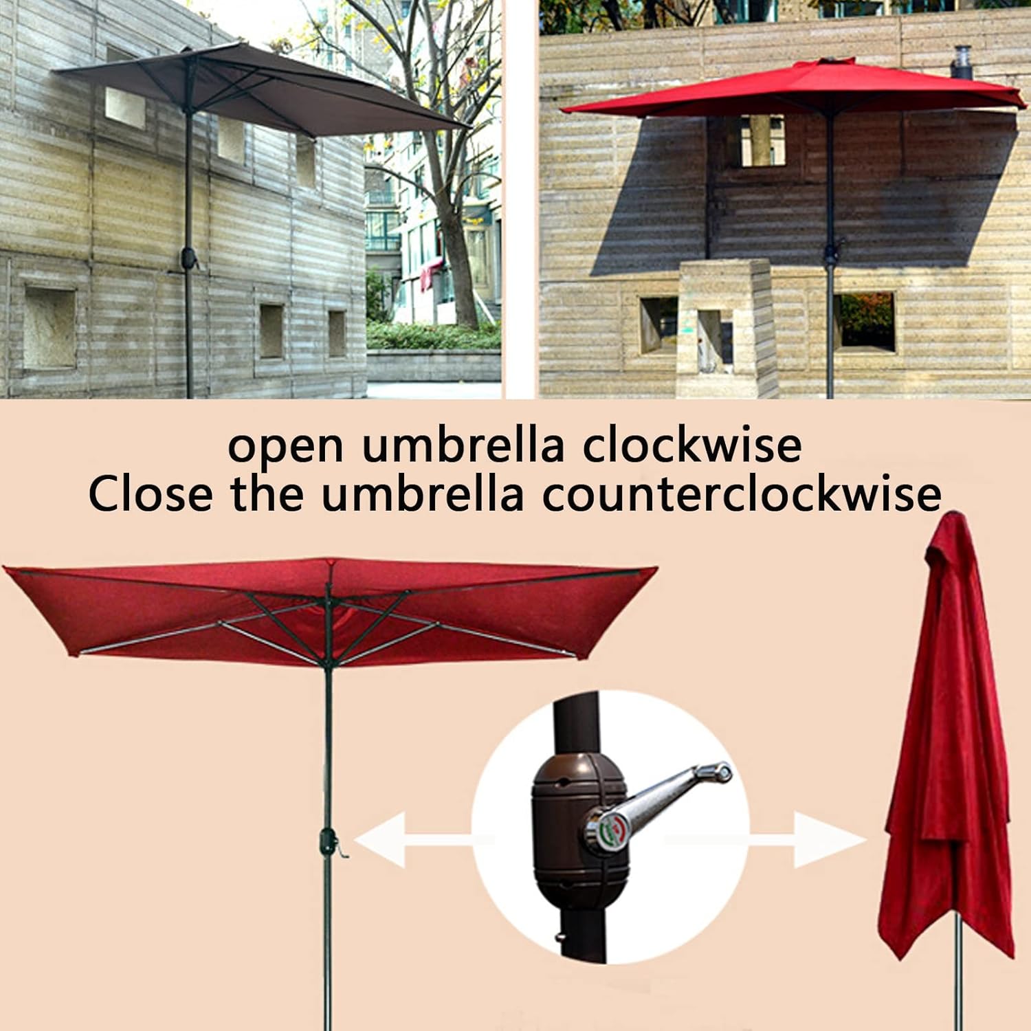 ひかさ 日傘 長傘】100％遮光 47cm スライドショート バイカラーエジプト