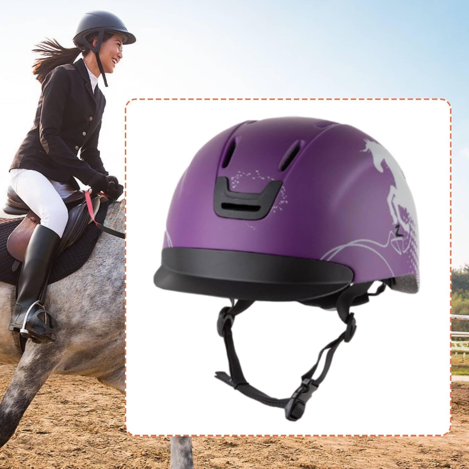 Sommer-Reithelm, leichte Reitkappe für tägliches Training, stylisch, professionell, atmungsaktiv, Reitausrüstung