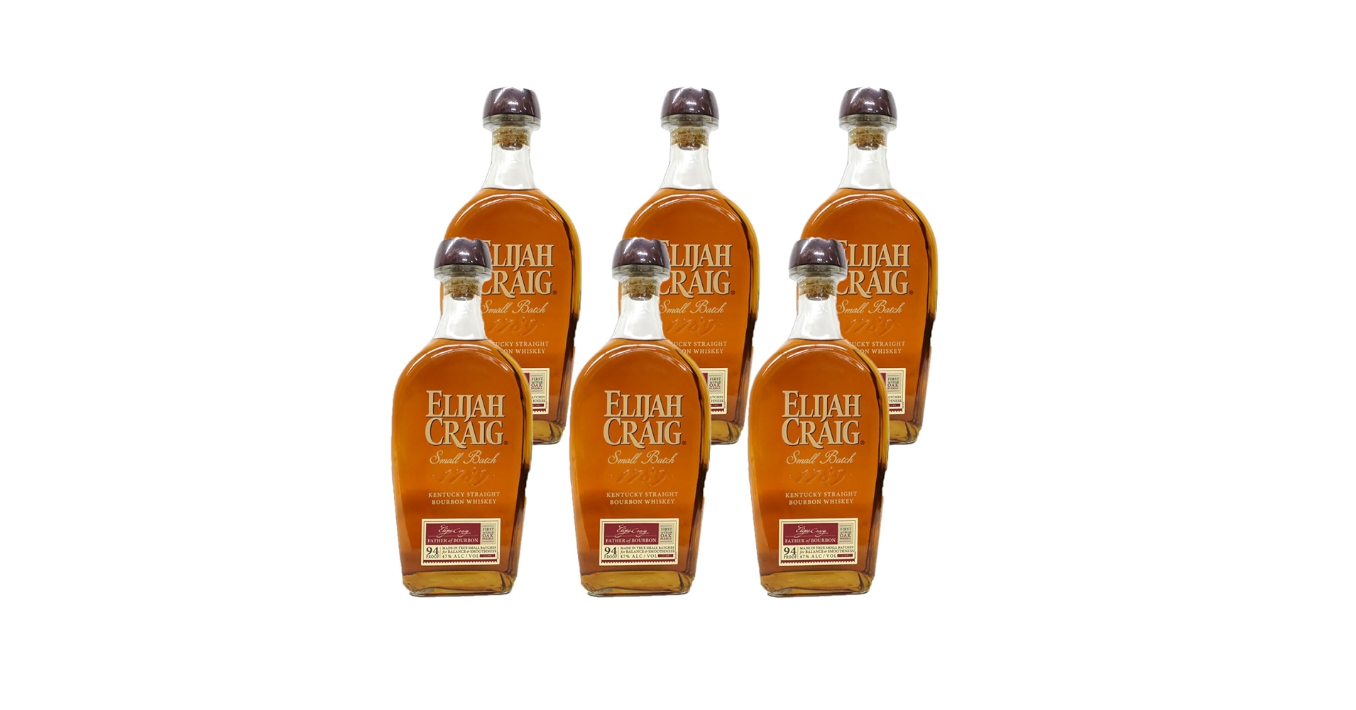 エライジャ クレイグ 12年 750ml 47度　スモールバッチ バーボン Amazon.co.jp: 濃厚で力強い味わい エライジャ・クレイグ