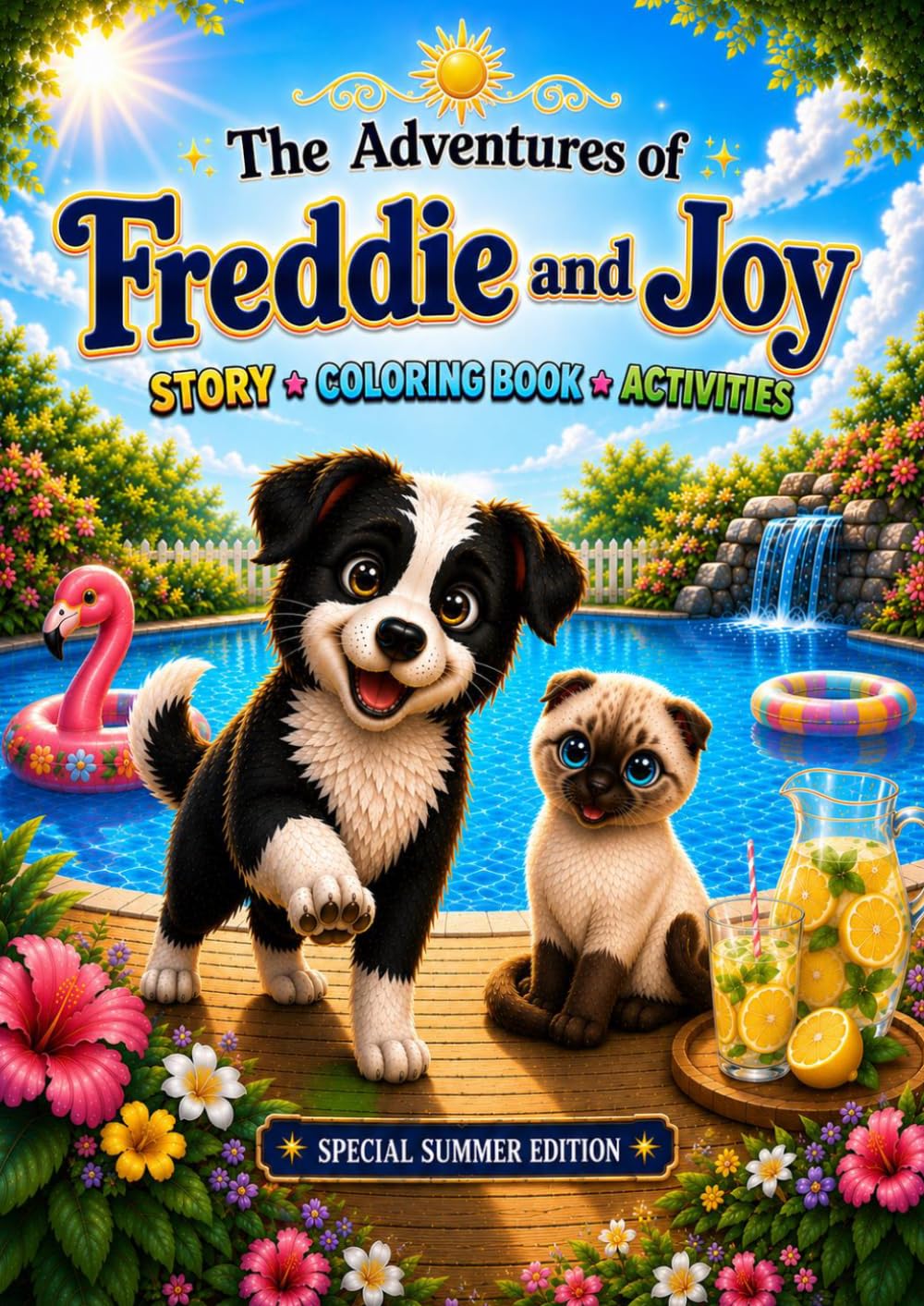 The Adventures of Freddie and Joy: Coloring Book • Special Summer Edition