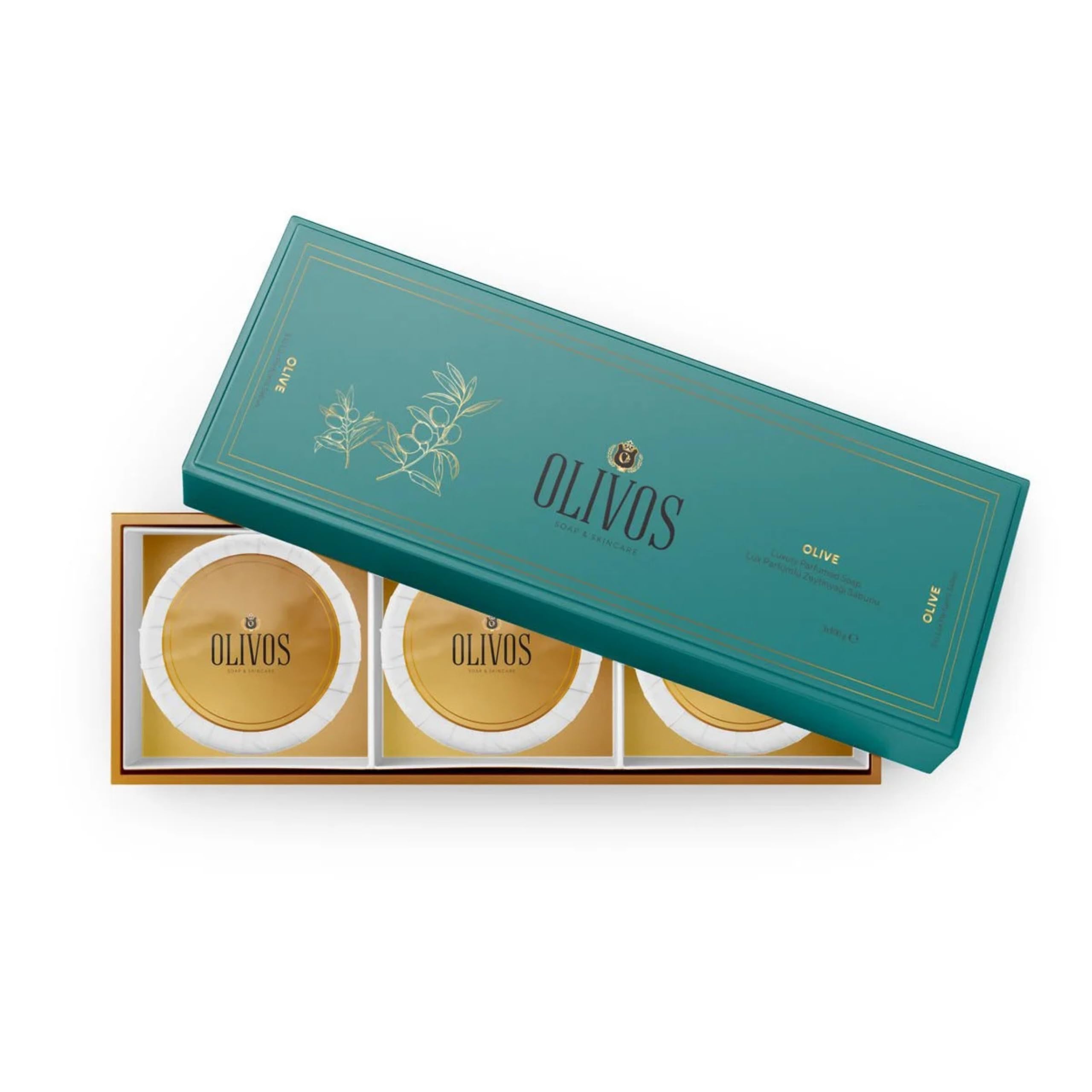 Olivos Lüks Zeytinyağı Sabunu 3x100 GR (Zeytinyağı)