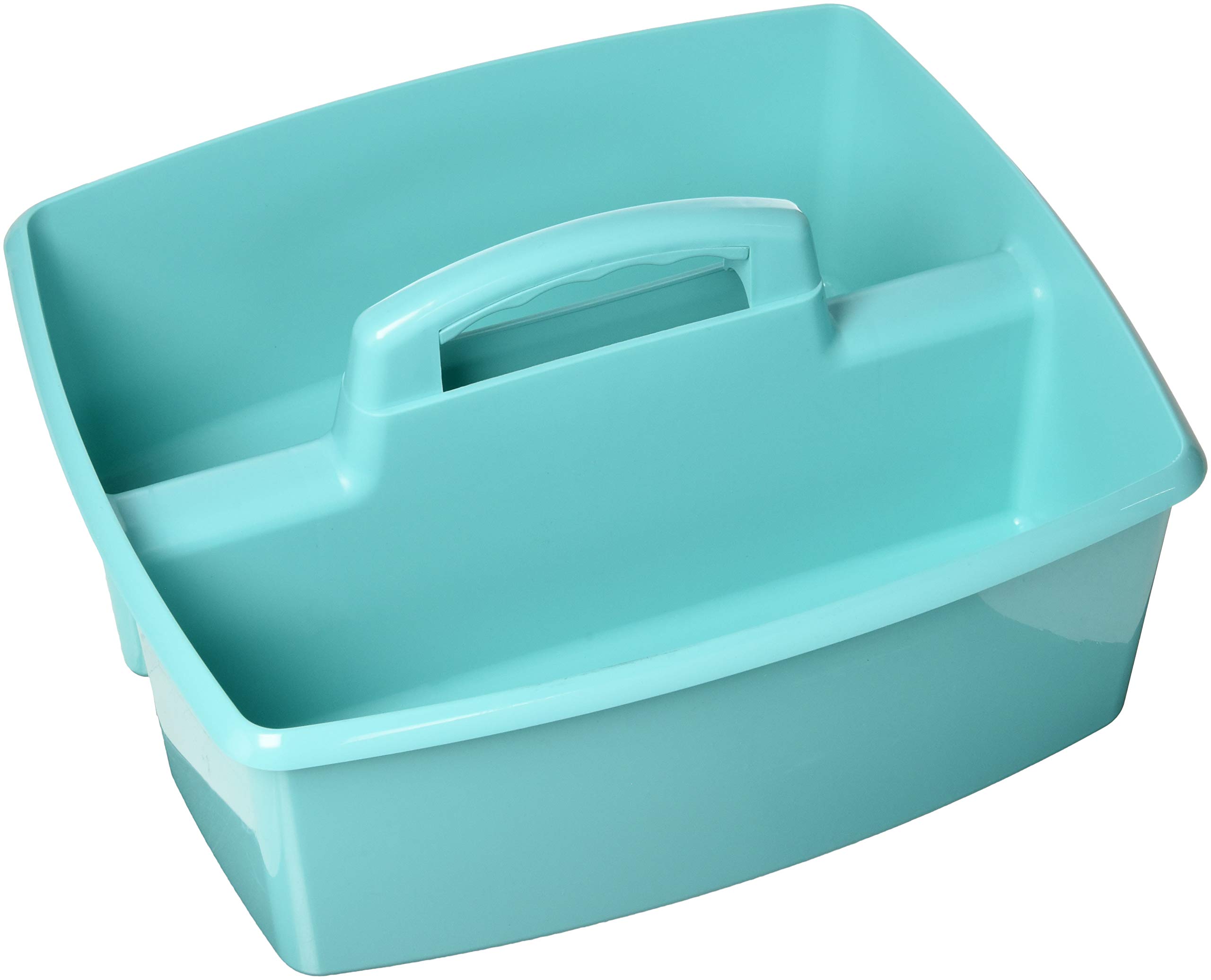 Storex Industries 13" x 11" x 6.375" Large Caddy, Teal