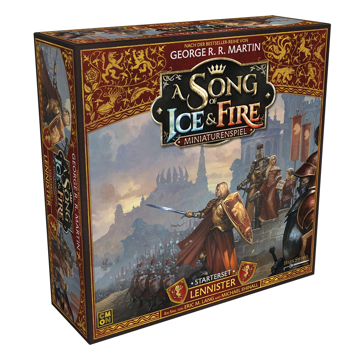 Cmon A Song of Ice & Fire Lennister - Spielset für Erwachsene, 2 Spieler, von 14+ Jahren, 45+ Minutenspielzeit, Deutschs