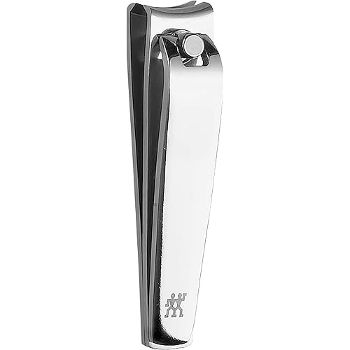 ZWILLING nail clipper for fingernails, High quality nail cutter made of polished stainless steel for feet and hands, 60 mm