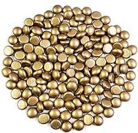 Vista 20 de HappyFiller Gemas de Vidrio Mármoles Planos Negros 1 LB para Rellenos de Jarrones, Arte, Manualidades, Detalles del Hogar, Centros de Mesa de Bodas
