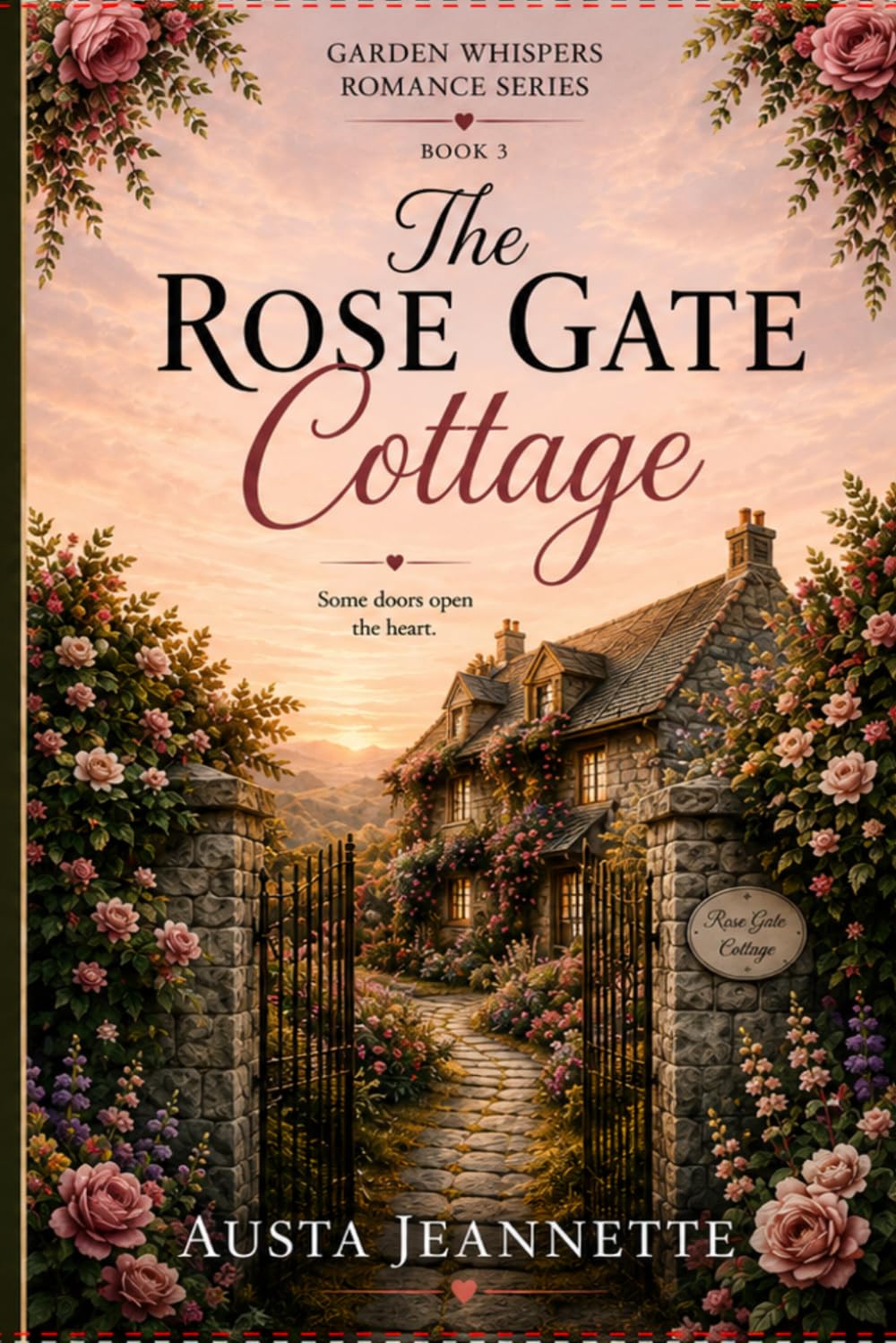 The Rose Gate Cottage: Book 3 in The Garden Whispers Romance Series