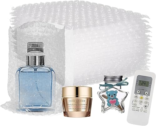 Miniatura 1 de Paquete de 50 bolsas de burbujas transparentes de 4 x 6 pulgadas, pequeñas bolsas protectoras gruesas de espuma a prueba de golpes, bolsa de