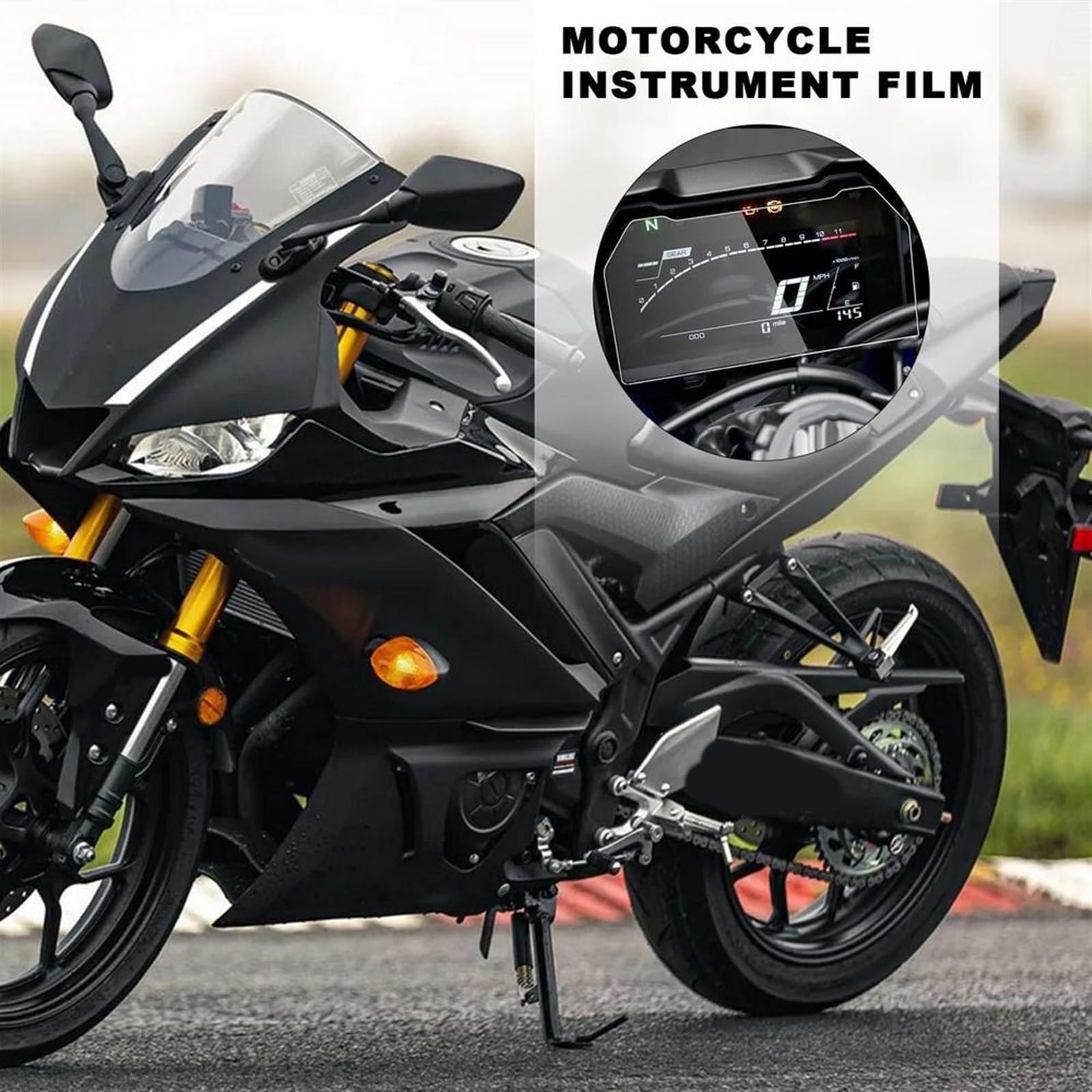 Moto Cluster Scratch Protezione Dello Schermo Strumento Cruscotto Pellicola Protettiva Idrogel Per YAMAHA YZF R7 2021-2023