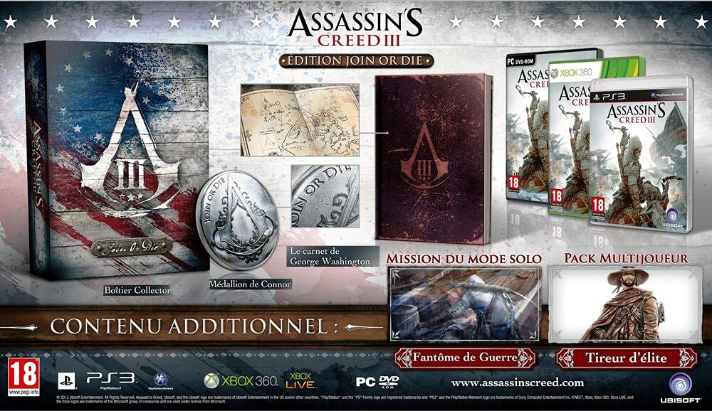 Assassin's Creed III - édition collector