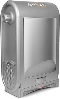 EyeVac PRO Touchless Stationary Vacuum - 1400 Watts Professional Vacuum with Active Infrared Sensors, High Efficiency Filtration, Bag-Less Canister (Silver)