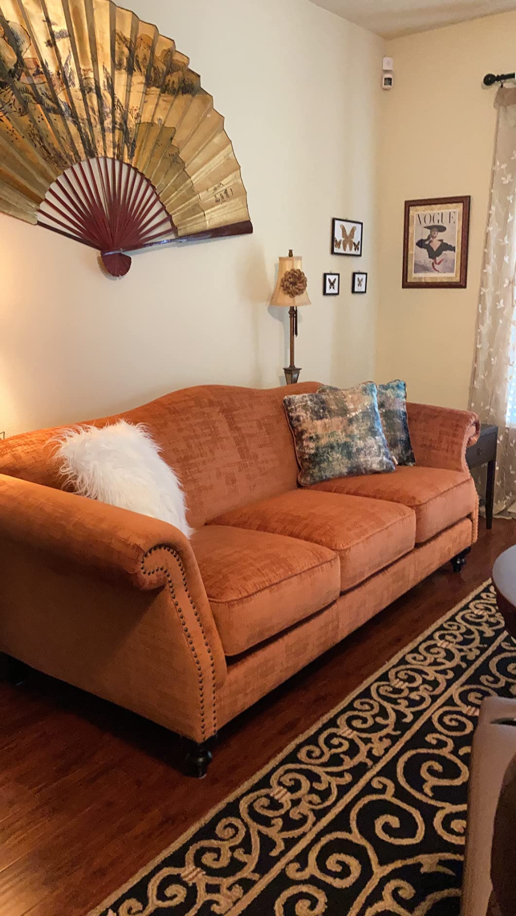 $27/mo - Finance Acanva Luxury Mid-Century Camelback Velvet Living Room ...