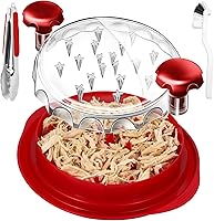 Vista 1 de Trituradora de pollo de alta calidad, trituradora de pechuga de pollo de grado alimenticio y picadora de carne con mango ergonómico antideslizante