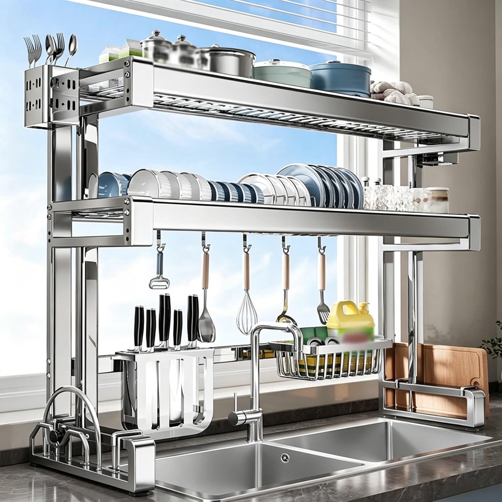Égouttoir vaisselle évier pour optimiser une petite cuisine