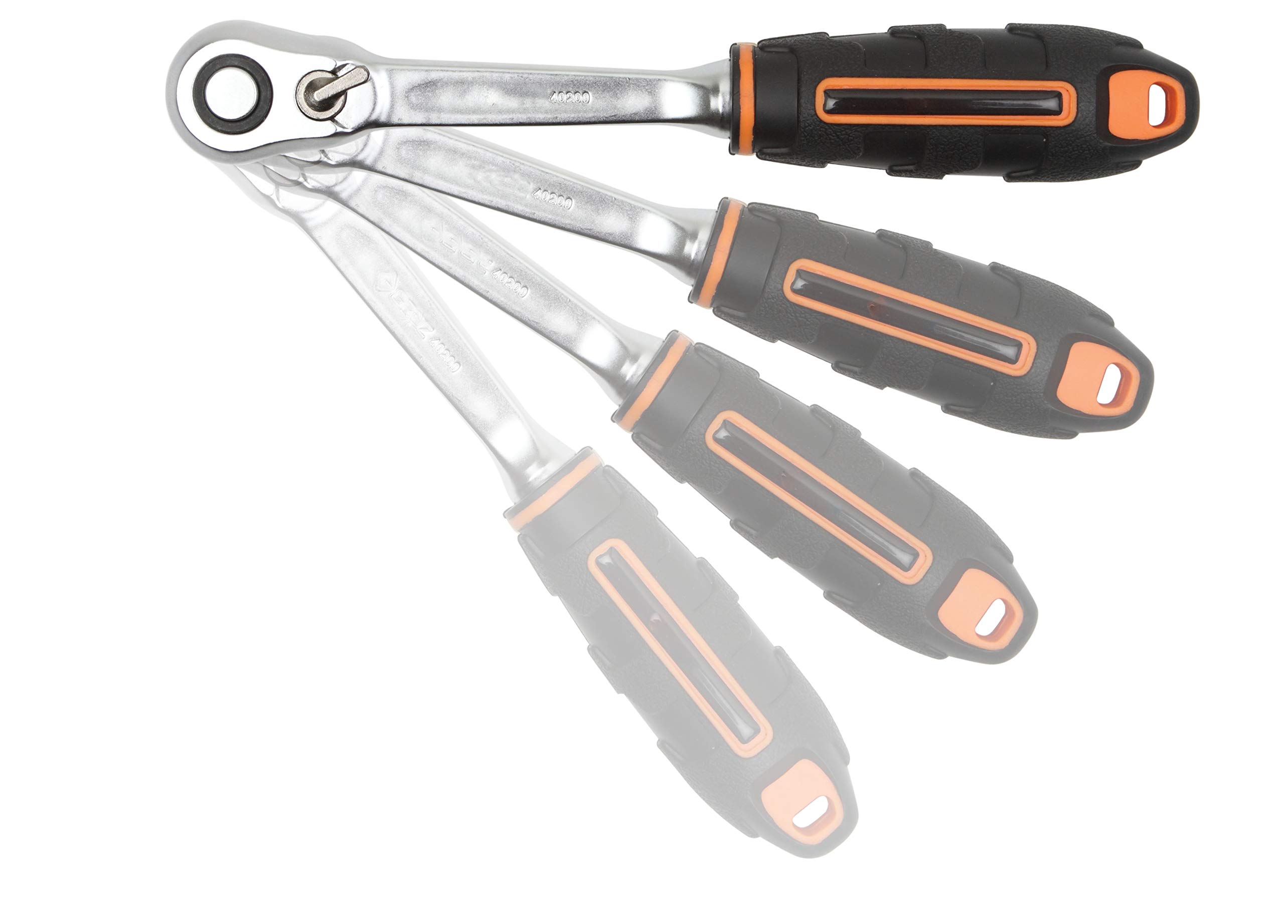 Groz 42 pc 1/4 inch Socket Tool Kit for Mechanics, Professionals