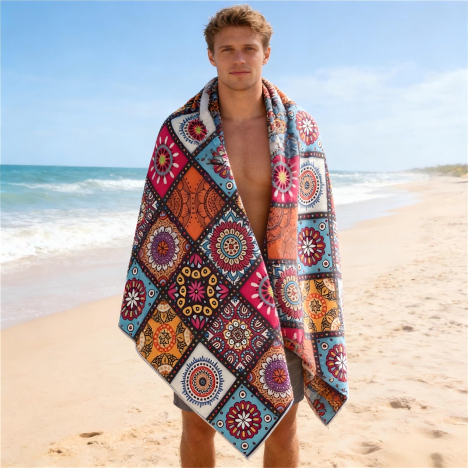 Serviette De Plage Serviette De Plage Anti-Sable