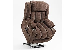 2024 Sleeper Recliner for Elderly with Massage and Heat