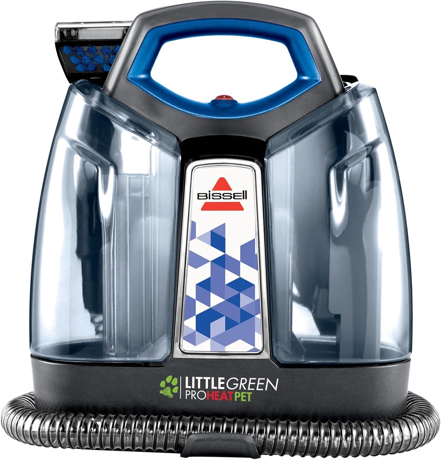 BISSELL Little Green Proheat Portable Deep Cleaner/Spot Cleaner and Car/Auto Detailer with Self-Cleaning HydroRinse Tool for Carpet and Upholstery, Blue Little Green ProHeat Blue
