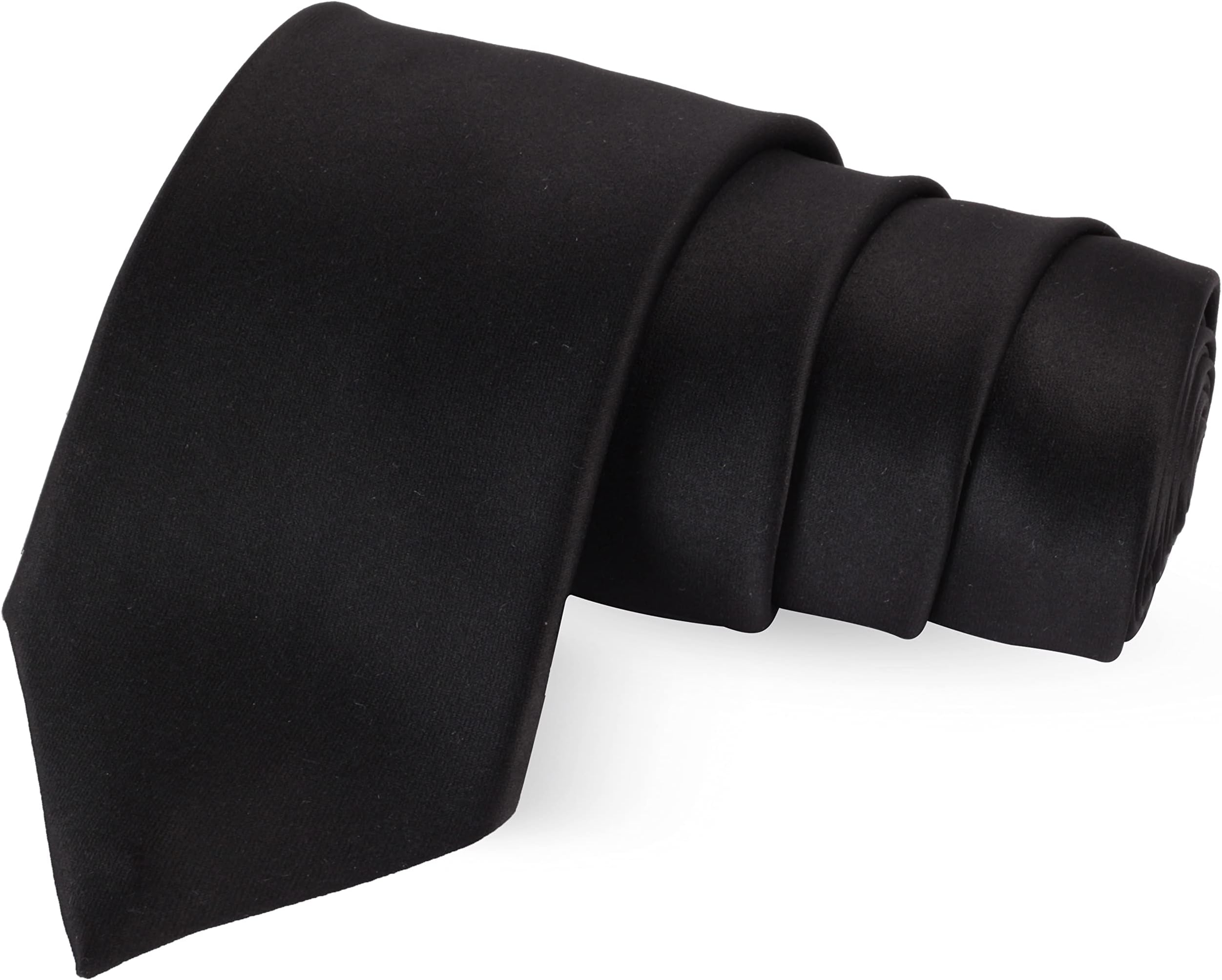 Dual Shade Orange Colored Microfiber Necktie For Men