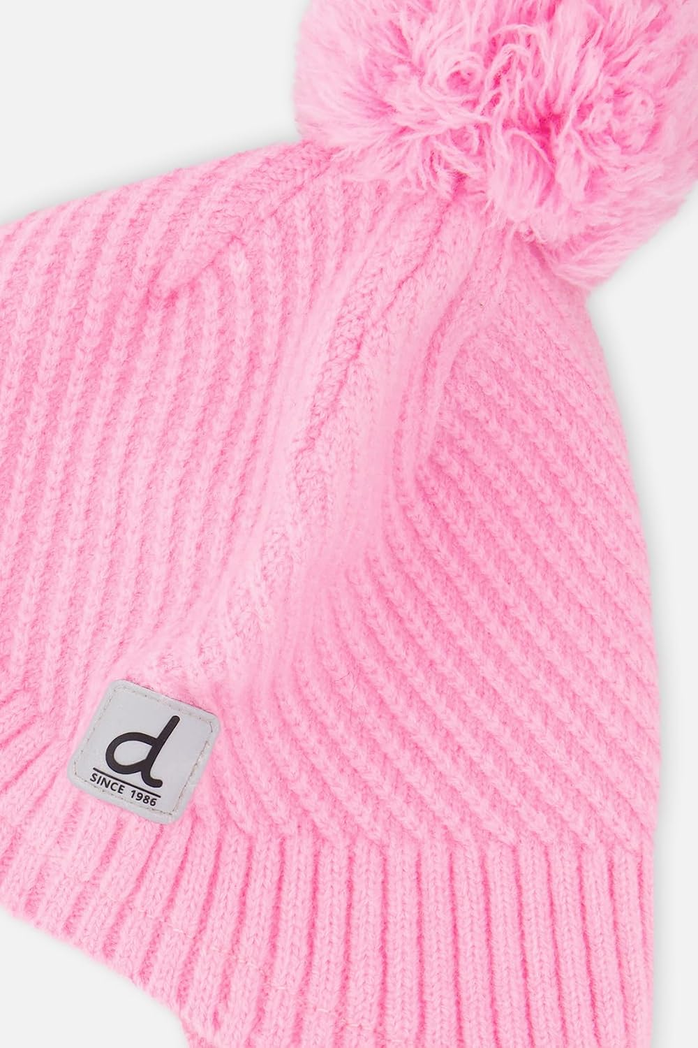 Deux par Deux Winter Peruvian Pompom Knit Hat