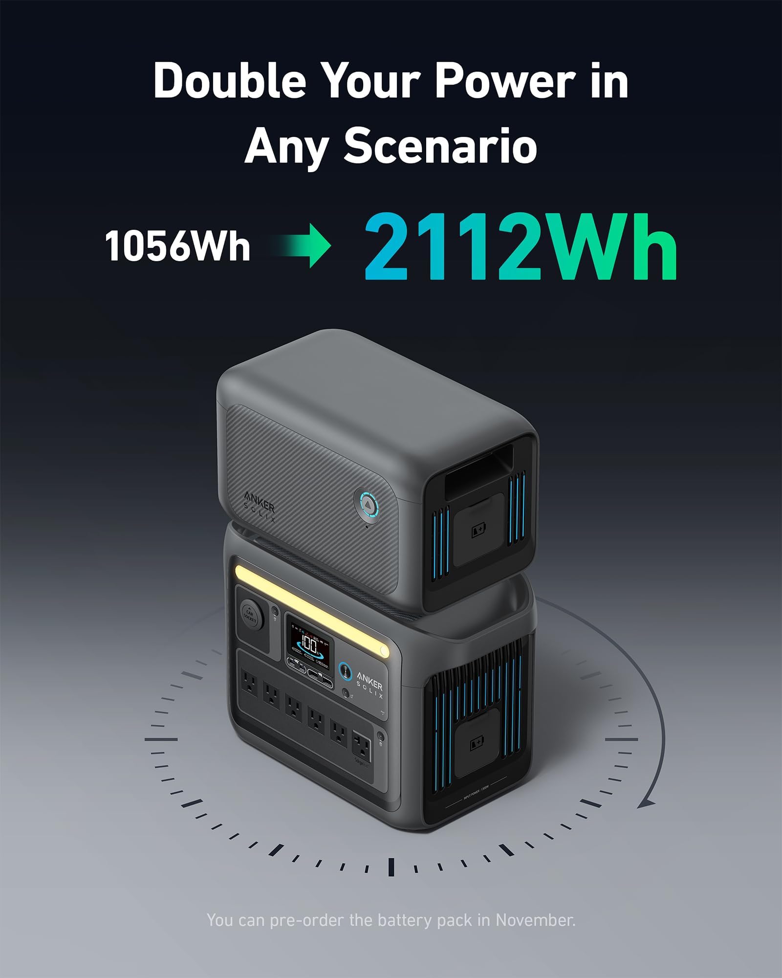 Amazon.com : Anker SOLIX C1000 Portable Power Station with Water