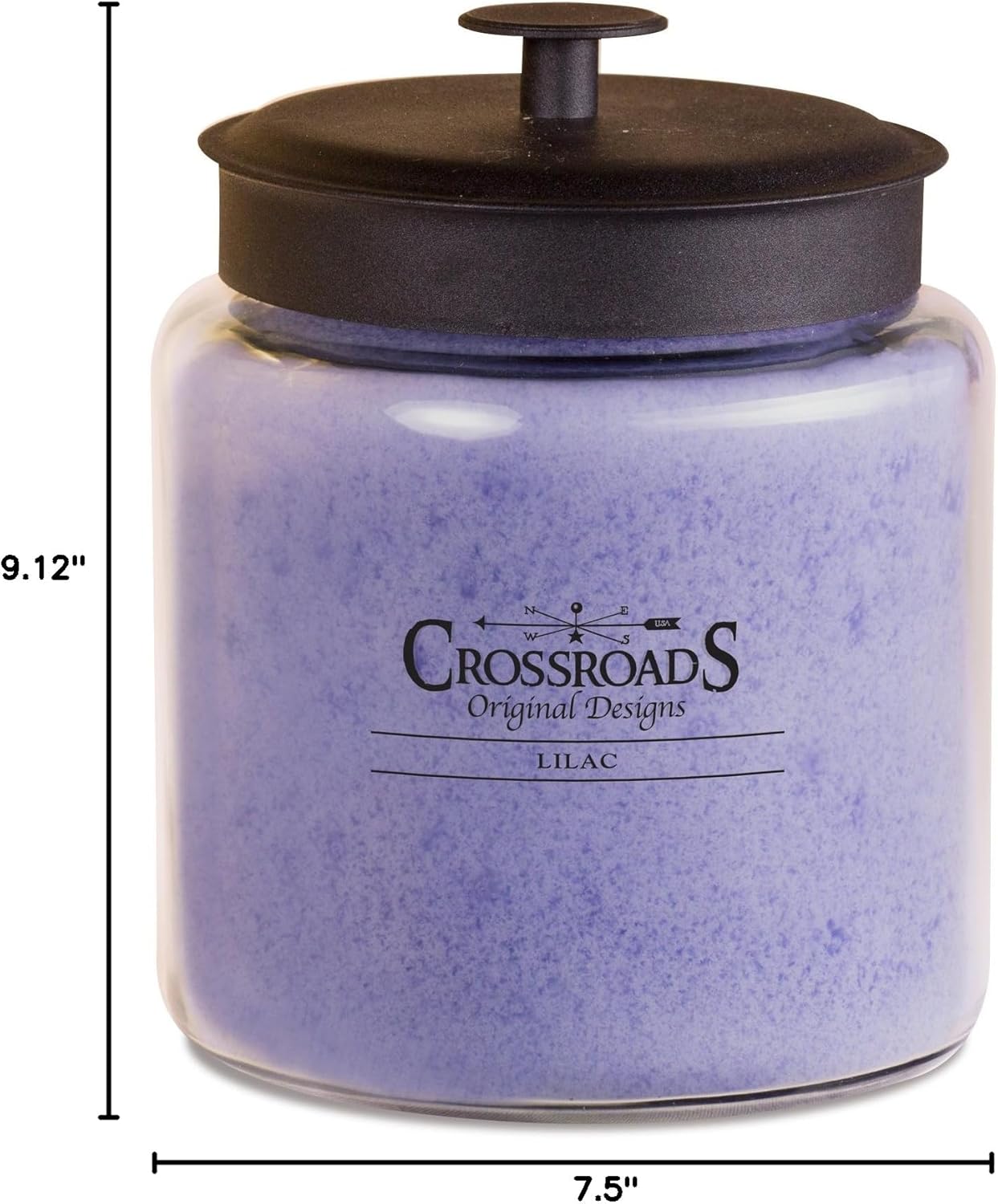 Crossroads Lilac Scented 4-Wick Candle, 96 Ounce