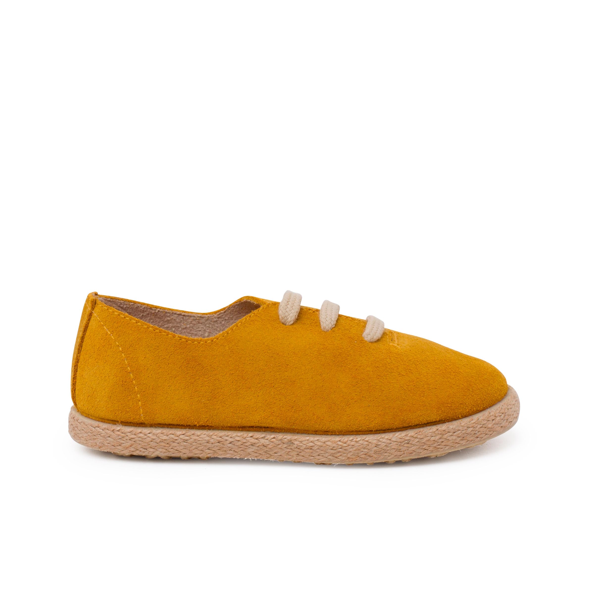 Pisamonas Zapatillas Cordones Serraje y Yute Niños