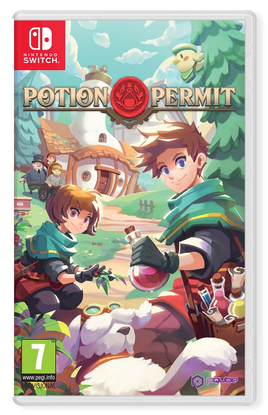 NINTENDO SWITCH POTION PERMIT UK PAL *BRAND NEW FACTORY SEALED*
