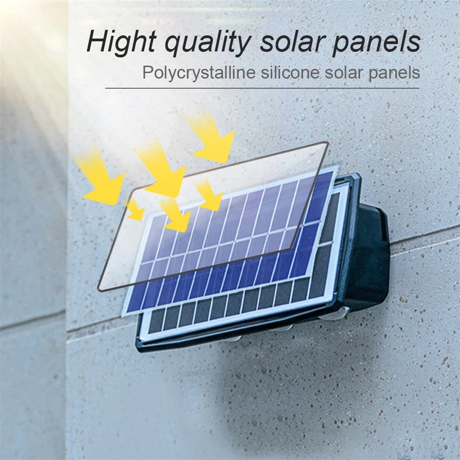 Zewnętrzna lampa solarna Led Lampa odblaskowa Wall Washer Potężna słoneczna lampa ścienna 1 sztuka, SAGESWA, 4led