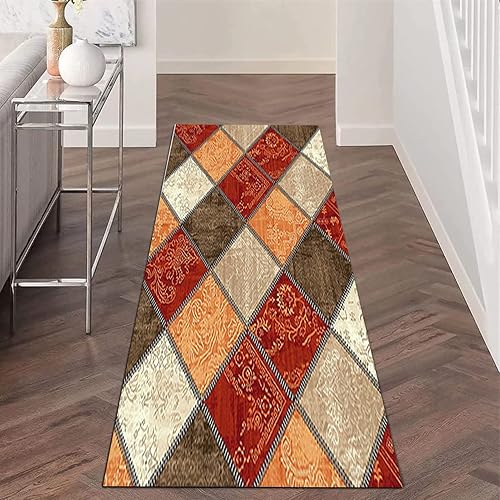 Alfombra de pasillo para pasillo, 3.3 ft/4.9 ft/6.6 ft/8.2 ft/9.8 ft/11.5 ft/13.1 ft/14.8 ft/16.4 ft/19.7 ft/19.7 ft, alfombra extra larga para