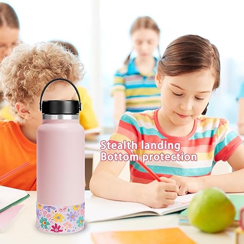 Miniatura 10 de Protective Flask - Bota de silicona de 12 a 40 onzas para botella de agua Hydro Flask, y compatible con Stanley Tumbler, Yeti, Simple Modern,