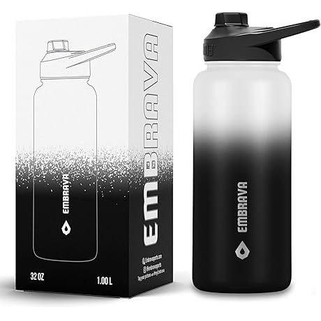 embrava water bottle 18 oz