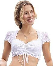 Nina von C. Spitzen Dirndlbluse Valeska Kurzarm 48462971