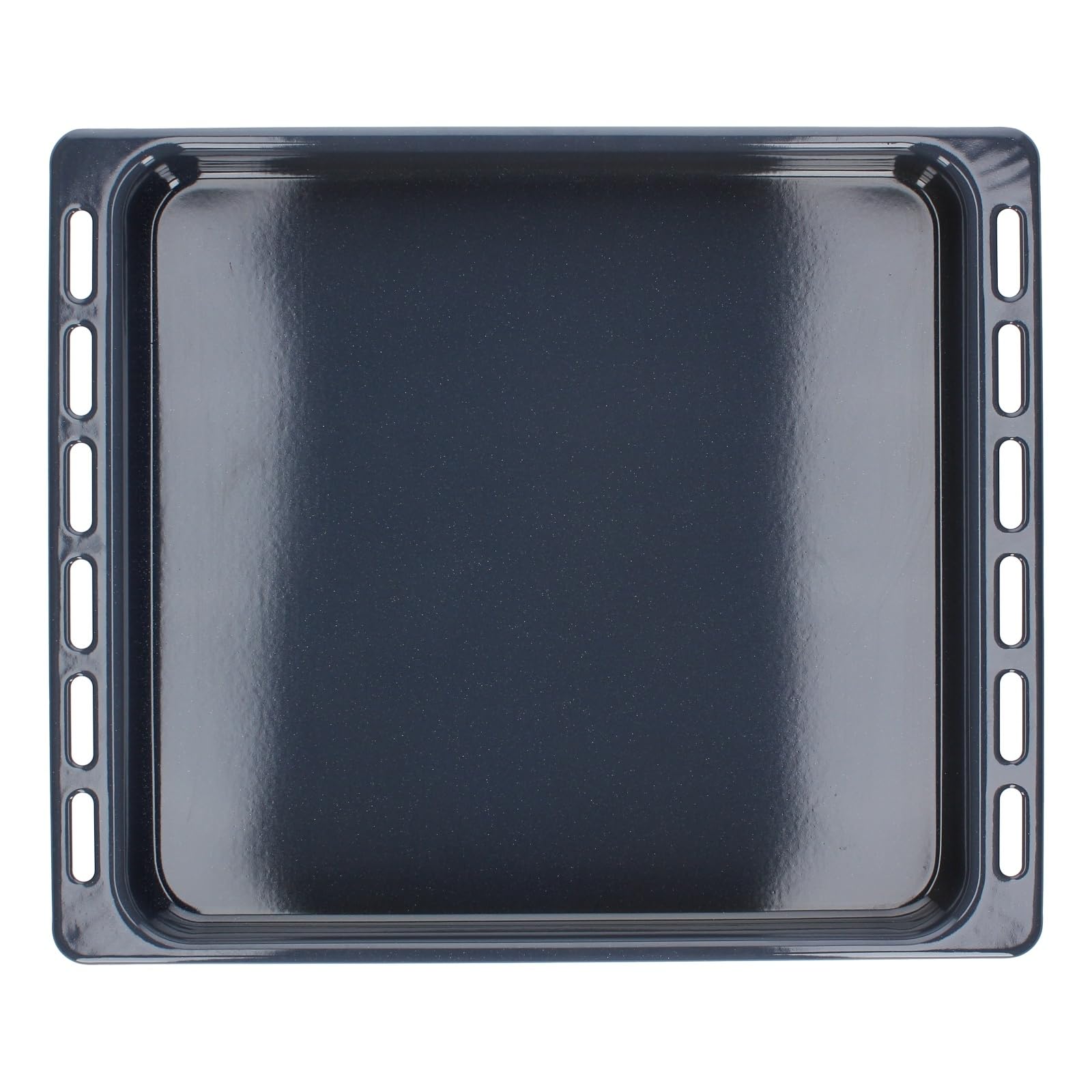 easyPART Kompatibel/Ersatz für Bauknecht 481010764532 Backblech Fettpfanne Auffangblech Bratenblech emailliert hoch 445x375x39mm Whirlpool Indesit C00374896 Backofen