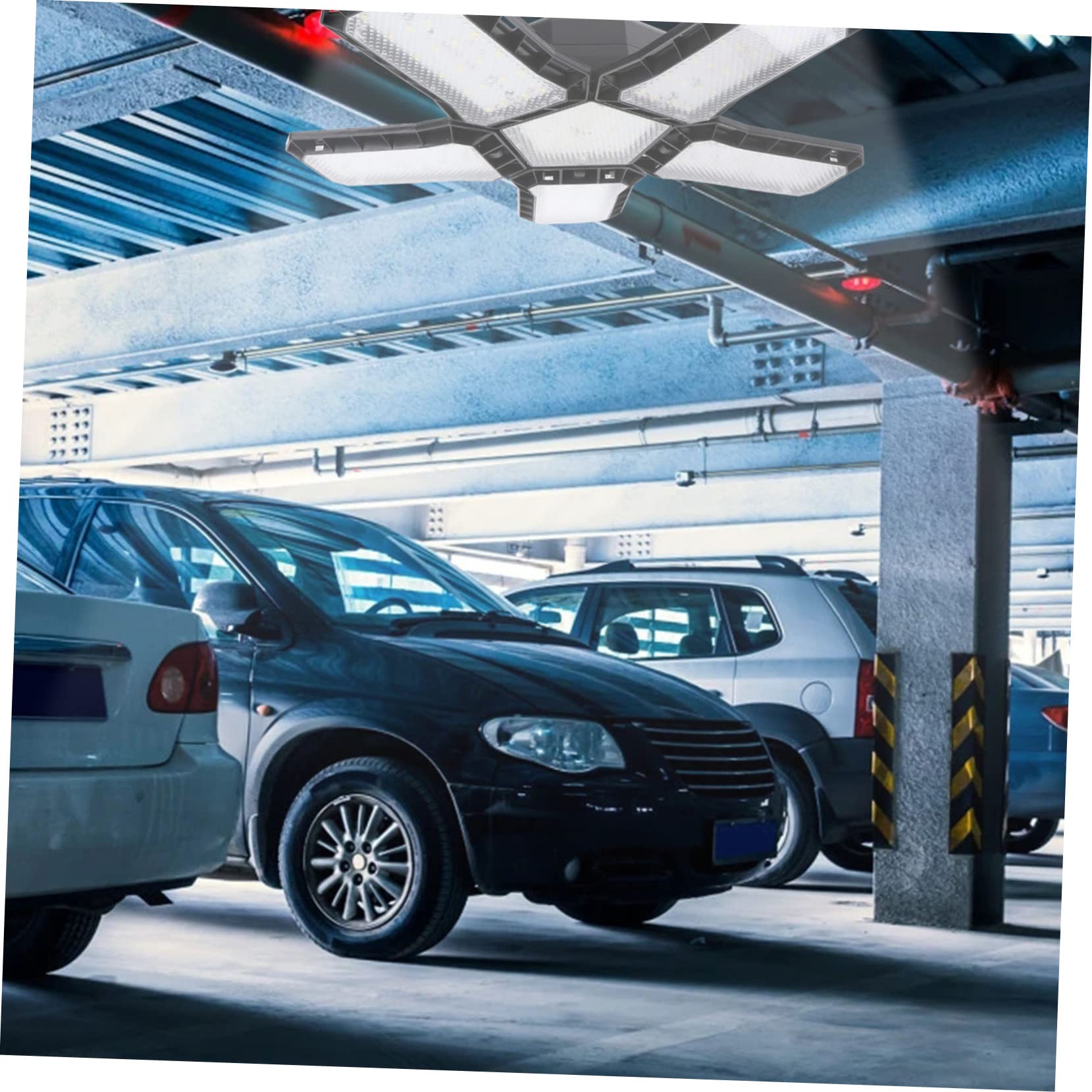 80w Industrial Led Garage Light Led Panel Garage Lighting Warehouse Light Energy-Saving No Wiring — view 9