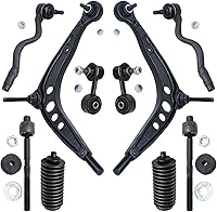 Vista 138 de Detroit Axle - Kit de suspensión delantera RWD de 10 piezas para Chevy GMC Silverado Sierra 1500 1999-2006, 2 brazos de control superior, 2 rótulas