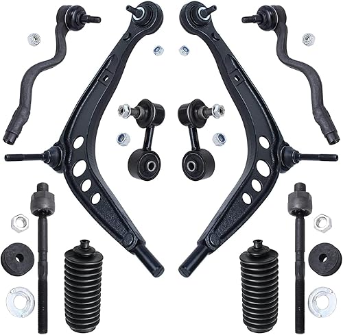 Miniatura 237 de Detroit Axle - Kit de suspensión frontal de 10 piezas para Ford Ranger Mazda B2300 B2500 B3000 B4000, 2 brazos de control superiores, 2 rótulas