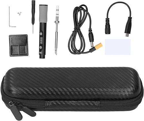 Electric Soldering Iron Set Mini Portable Welding Tools with Extended Storage Bag SQD60B soldering iron soldering iron kit