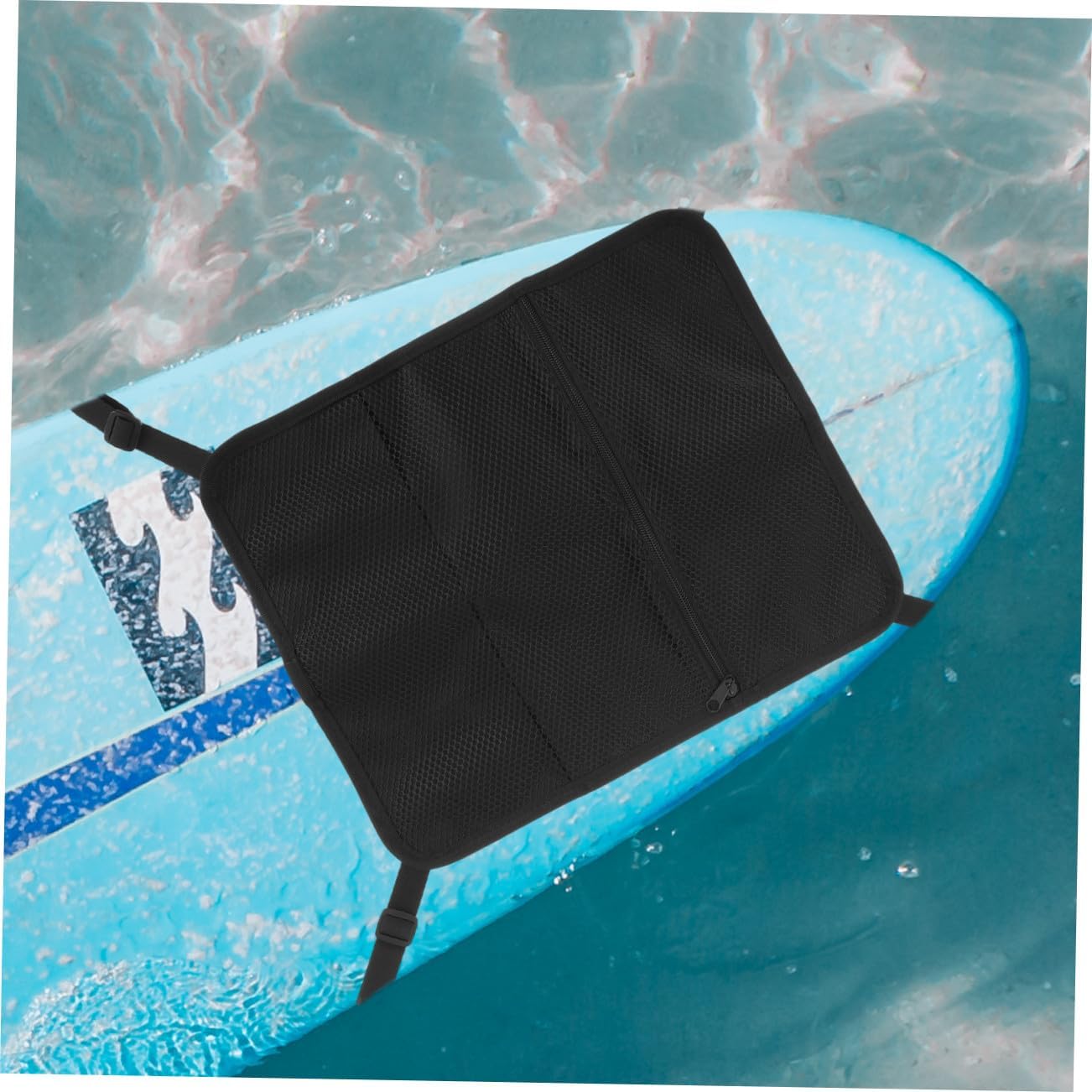 Zerodeko Surfboard Paddleboard Deck Mesh Pouch Storage Bag Water Sports Mesh Net Bag for Stand-up Paddleboarding Accessories
