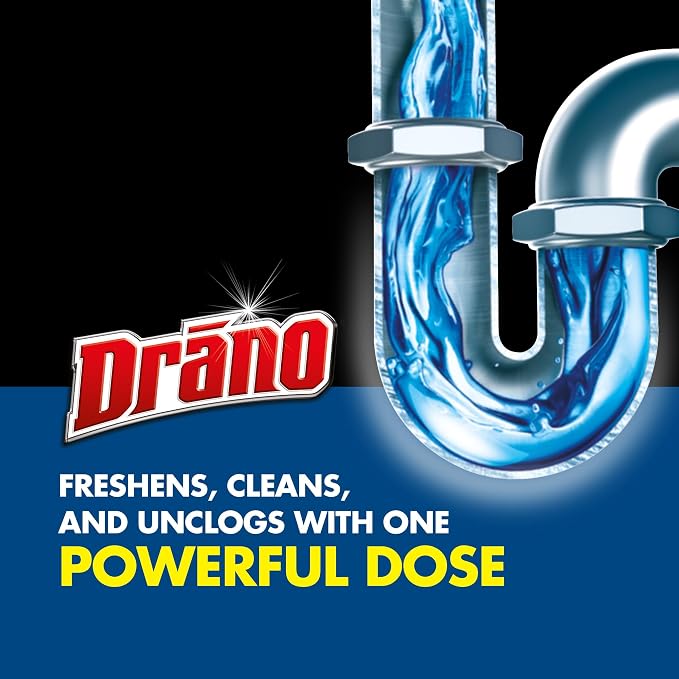 Destapacaños líquido Drano Dual-Force Foamer 17 fl oz pack 8 miniatura 6