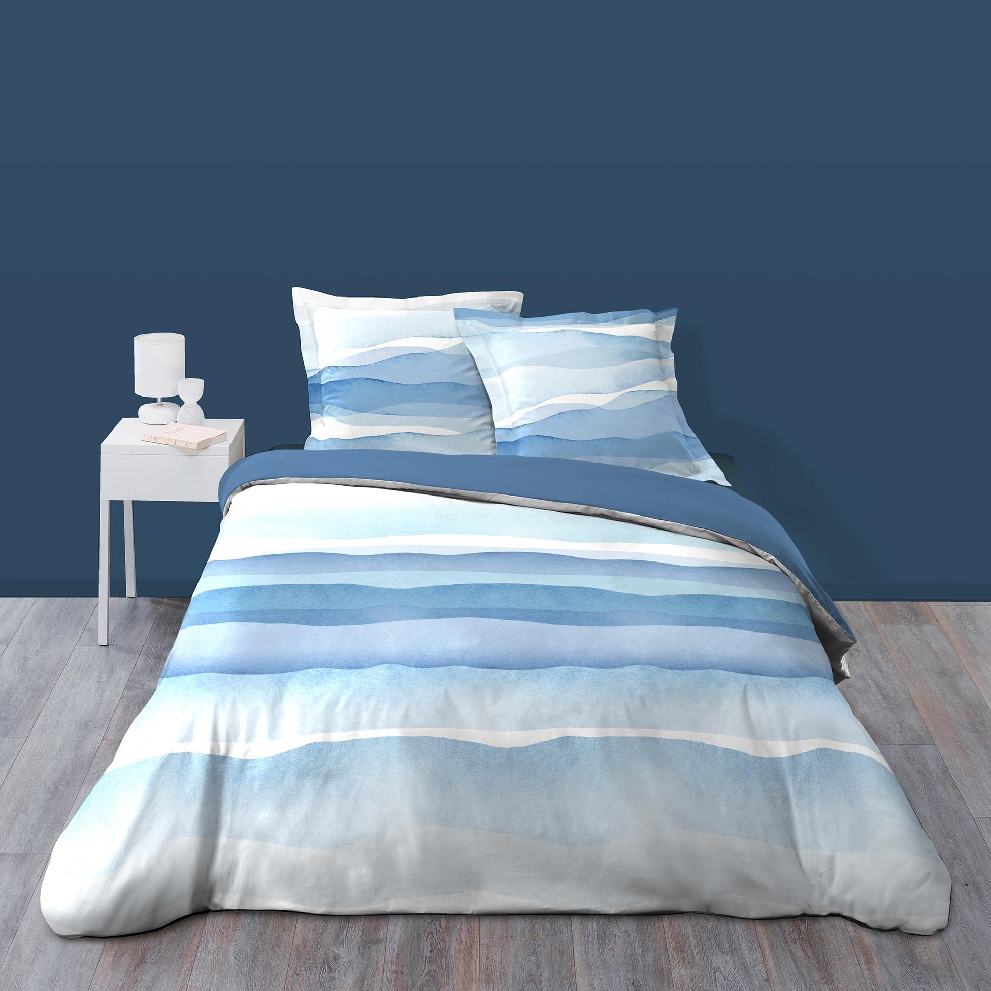 douceur d'intérieur Beddengoedset, 3-delig, roze, 240 x 220 cm, bedrukt, 42 draden, motief: Namaste, motief