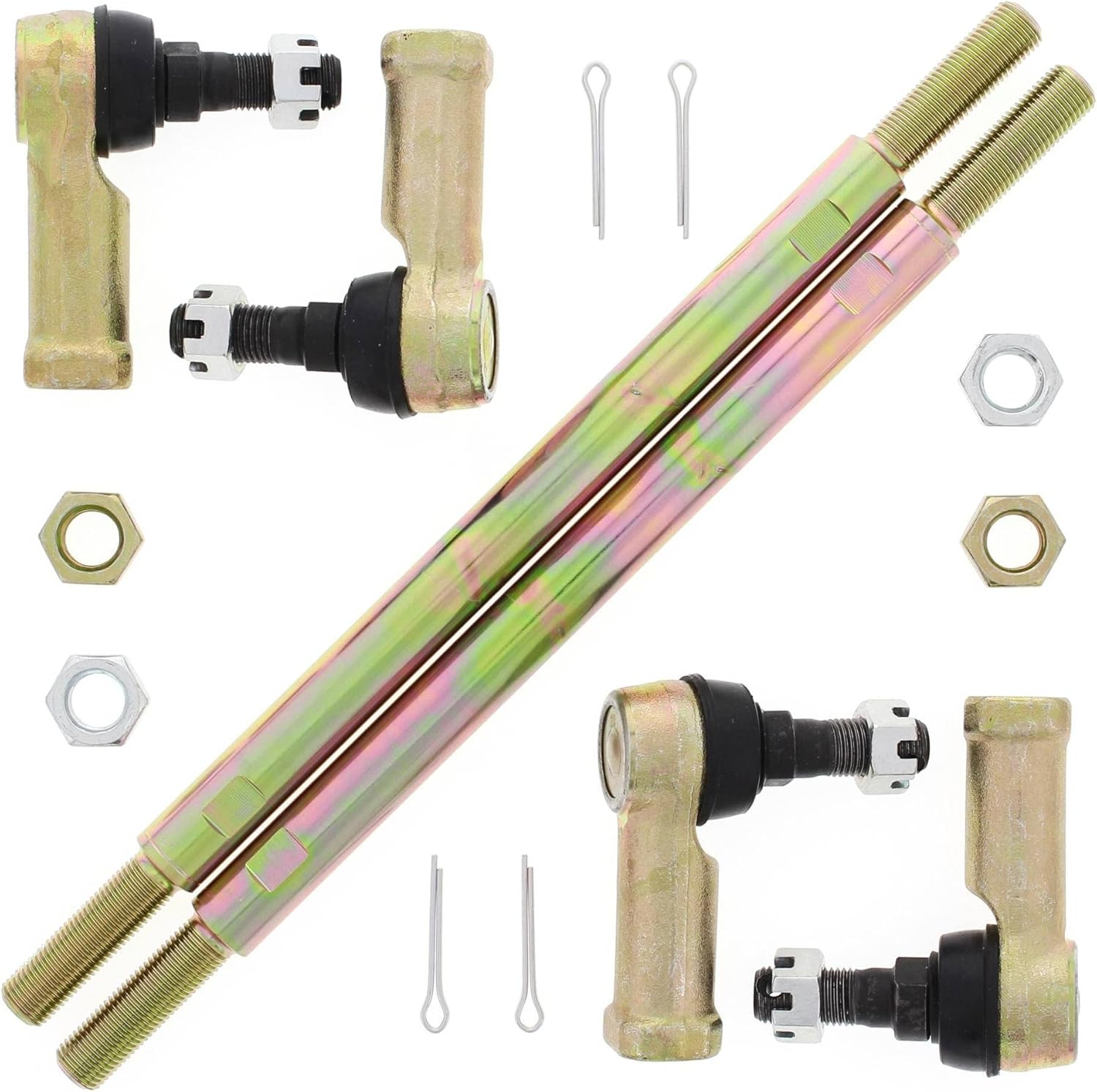 All Balls Racing Tie Rod Upgrade Kit compatible with/replacement for Honda Trx200, Trx200D 91-97, Trx350Fe 52-1026