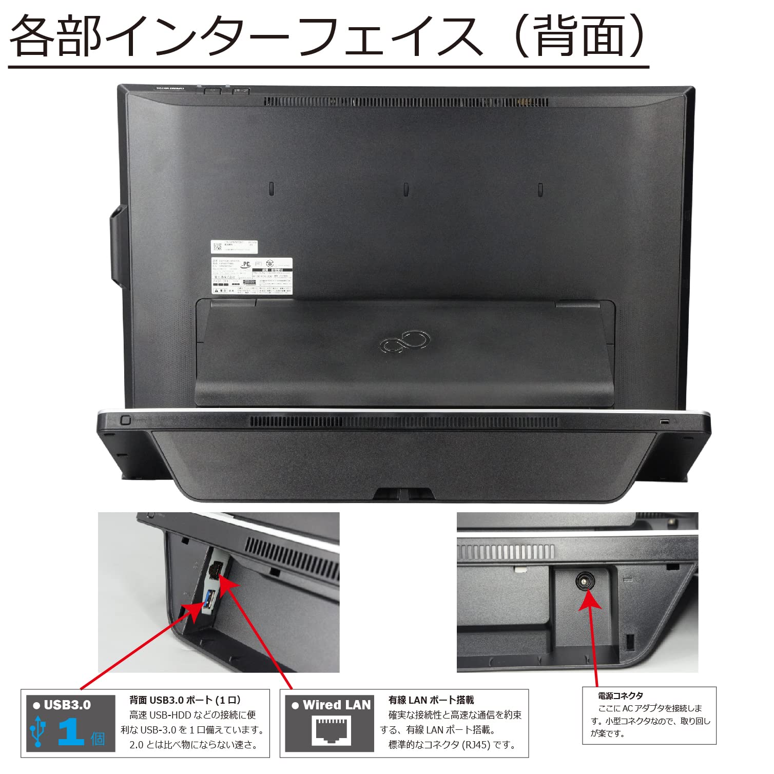 Amazon.co.jp: 中古パソコン 富士通 ESPRIMO WH77/S FMVW77SBG