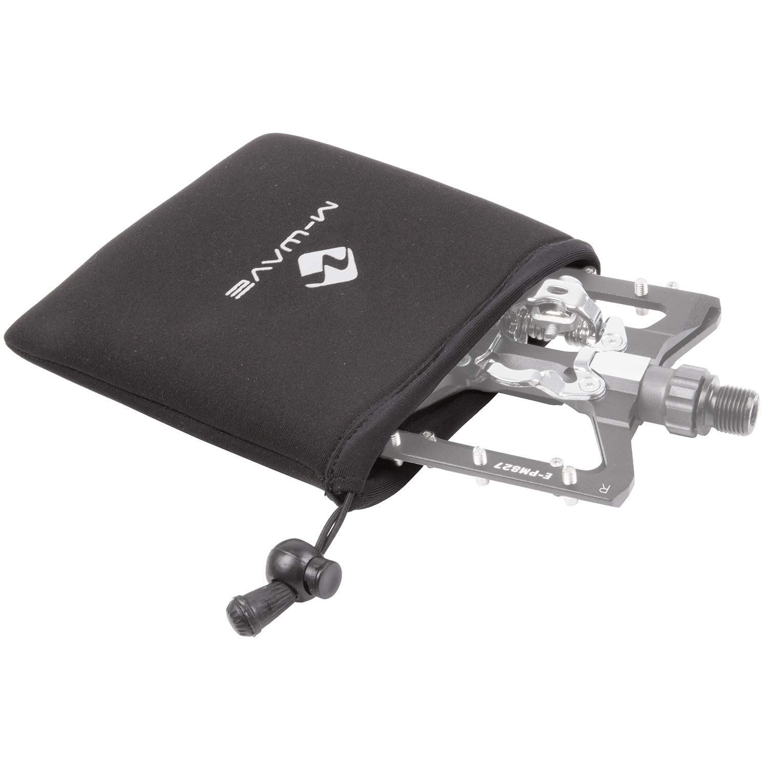 Rotterdam Pedal Bag, 5.7 x 5.3 in, Black